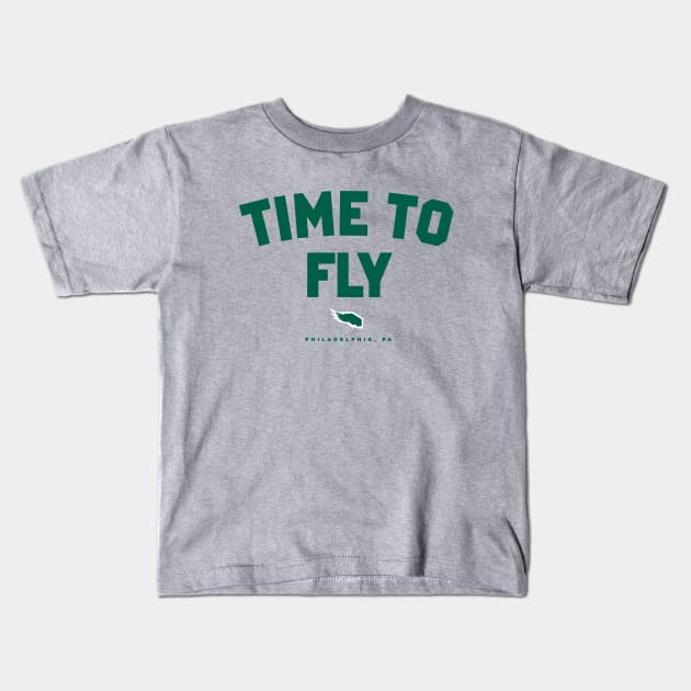 Time To Fly ALT Kids T-Shirt by Center City Threads